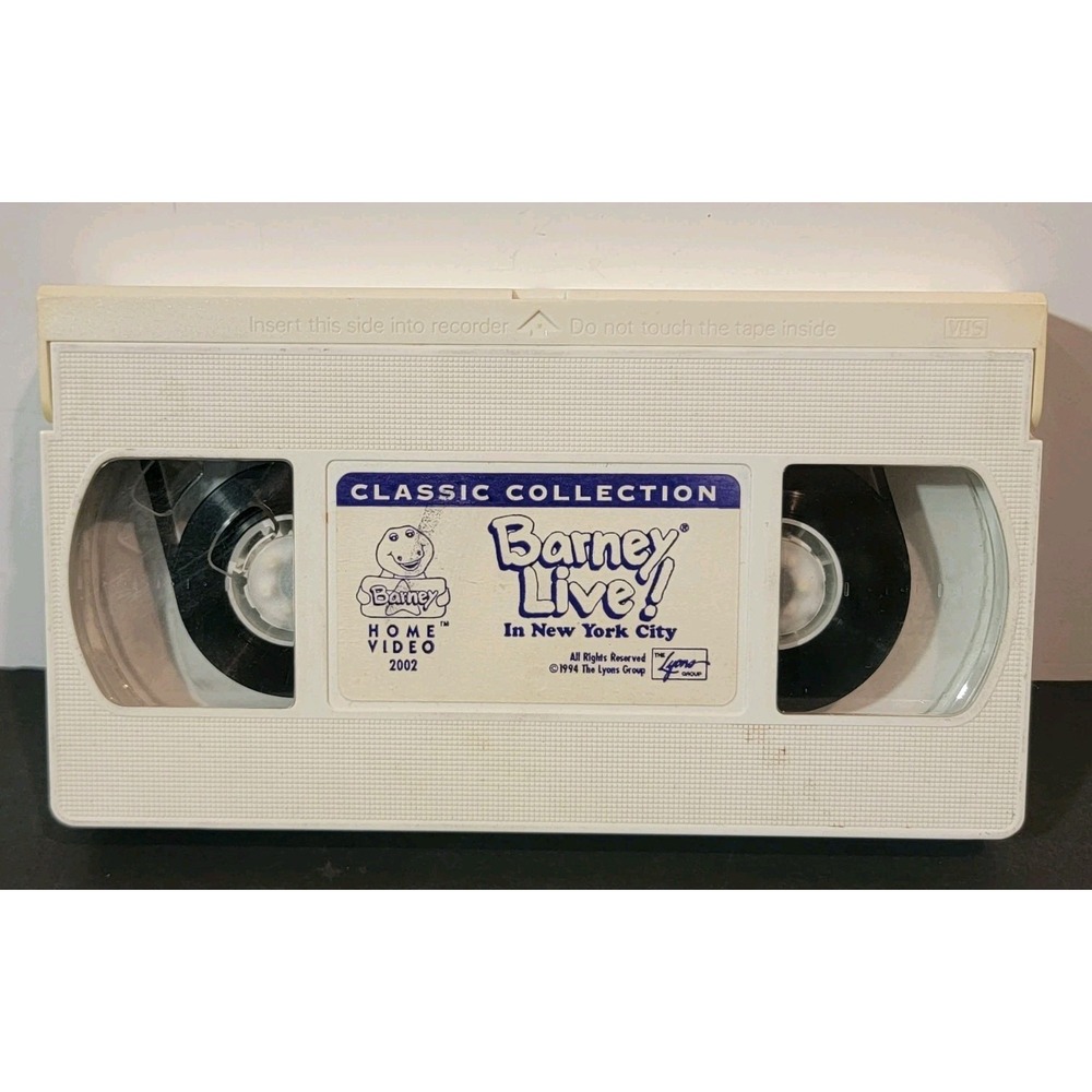 1994 Barney~Live VHS Tape Radio City Music Hall New York‎